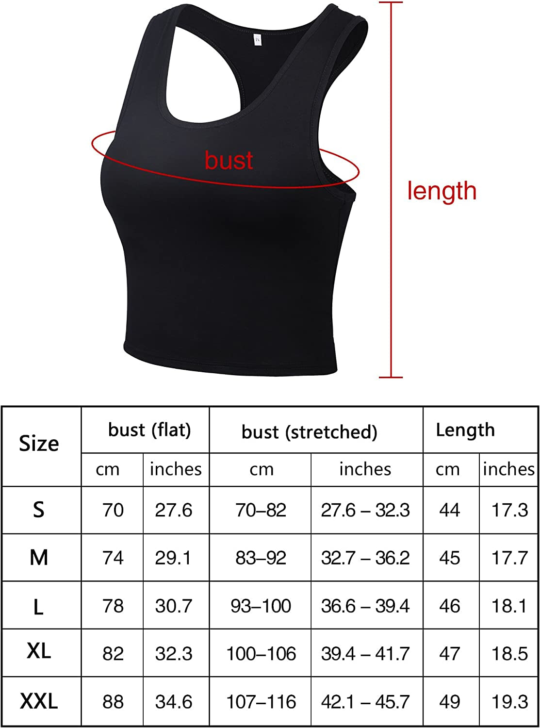 4 Pieces Basic Workout Crop Tank Tops Sleeveless Racerback Sport Tank Top for Women Yoga Running